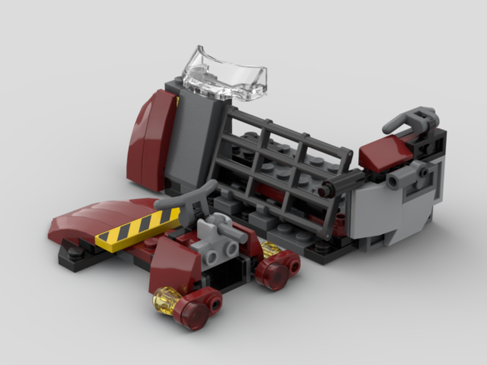Lego Clone Outpost and Speeder (75449 ALT)