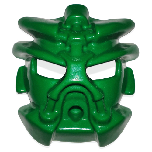Lego Large Figure Mask Pakari Nuva / Green