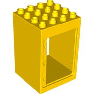 Lego Duplo Building Door Frame / Entryway 4 x 4 x 5 / Yellow