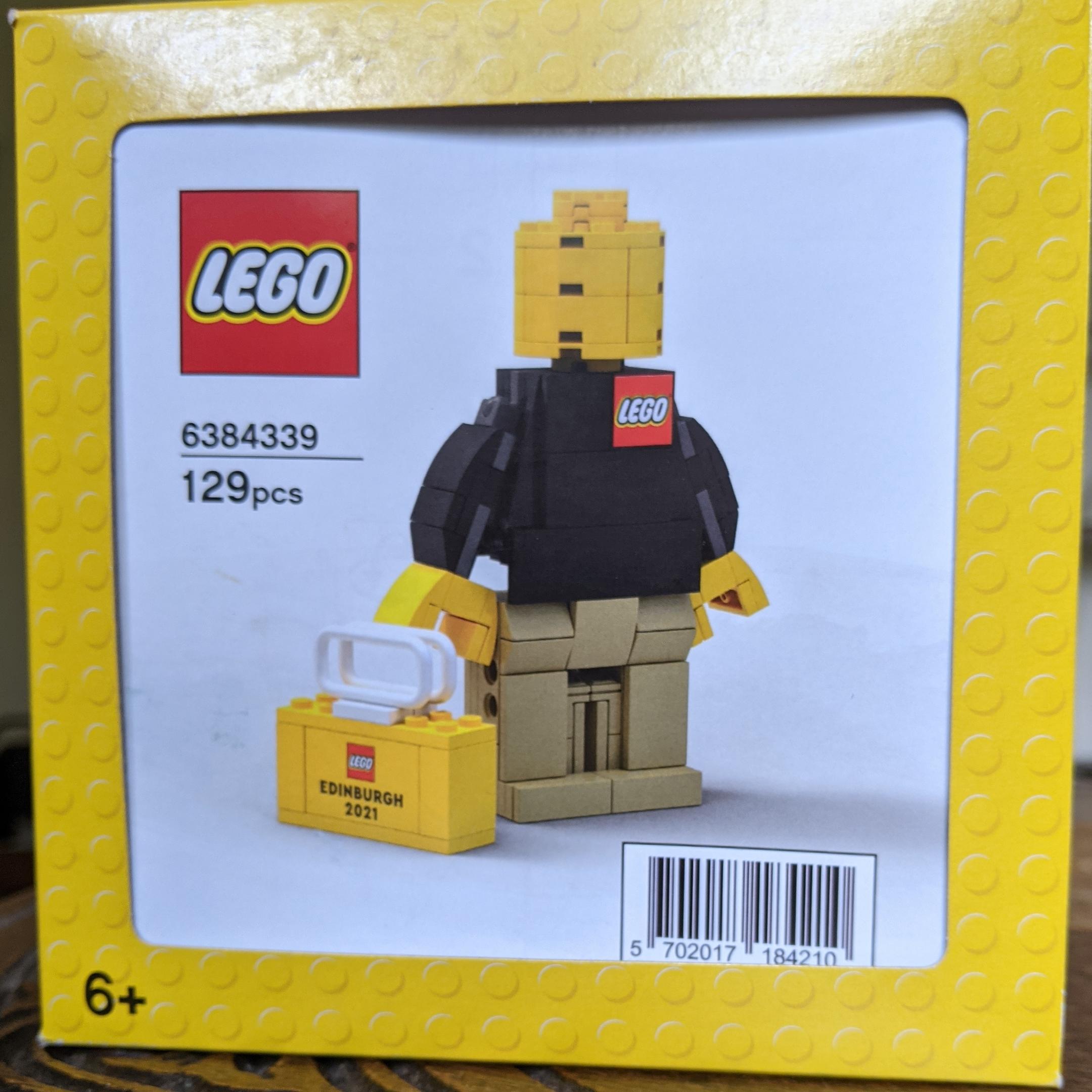 Lego Edinburgh Brand Store Opening Associate Figure