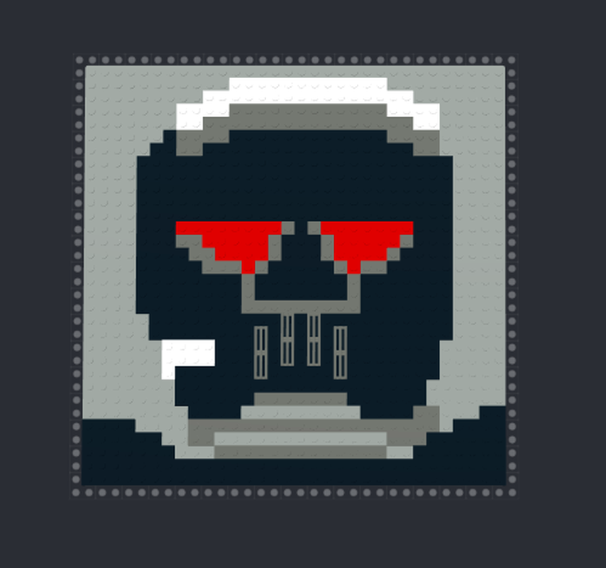 Lego Dark Trooper Mosaic