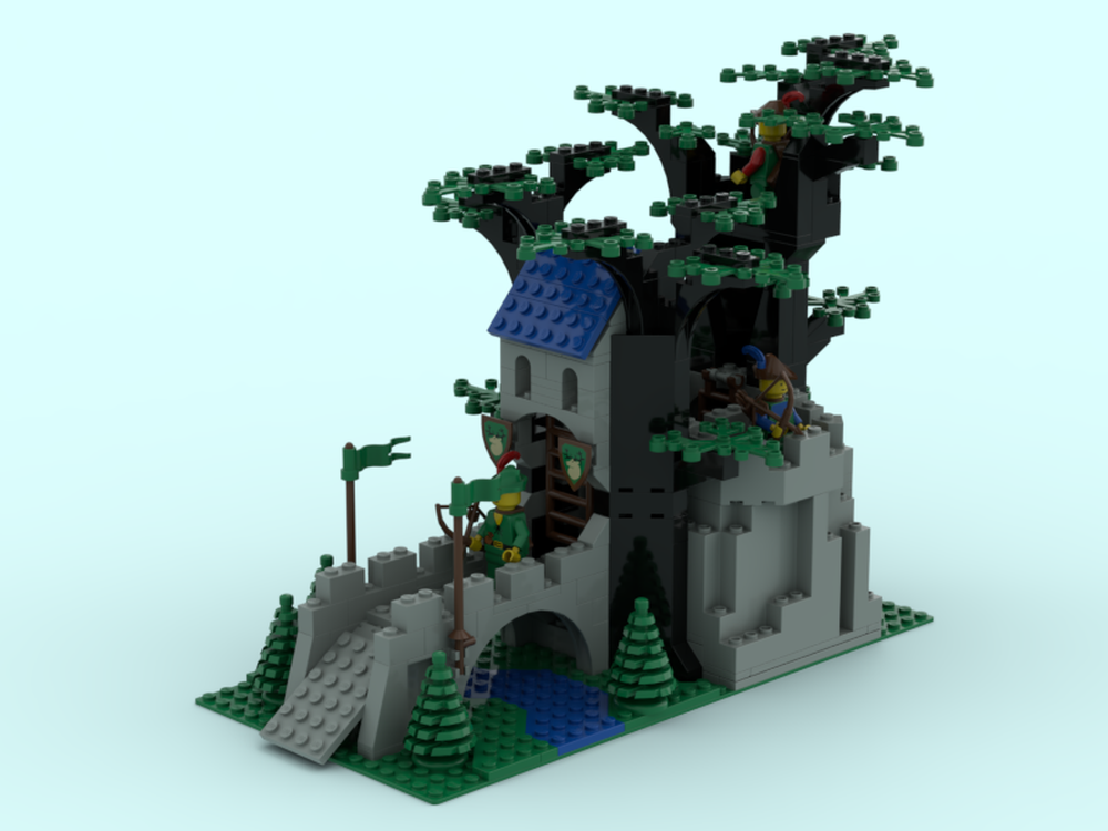 Lego Classic Forestmen Tower