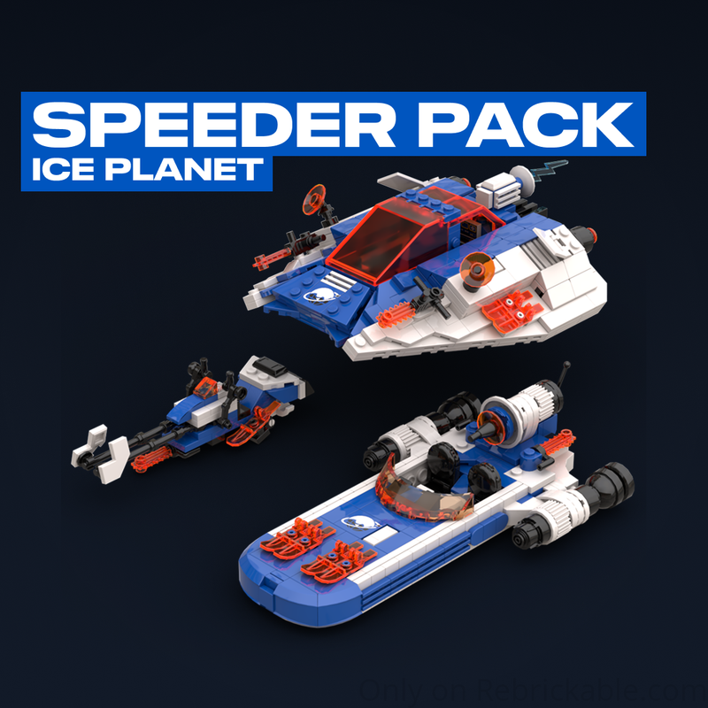 Lego Speeder Pack — Ice Planet