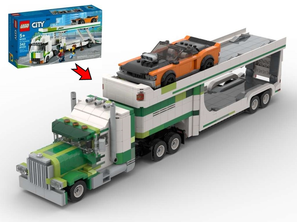 Lego Car Transporter