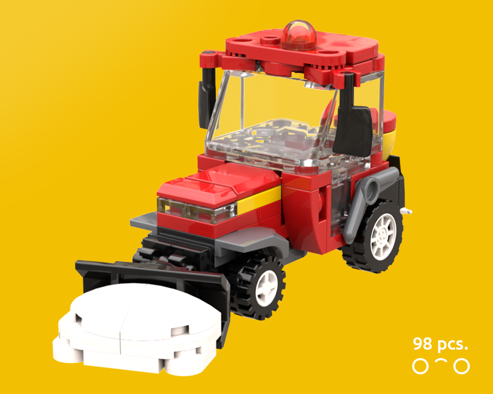 Lego Snow Plough.