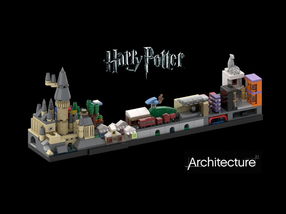 Lego Harry Pօtter Skyline Architecture
