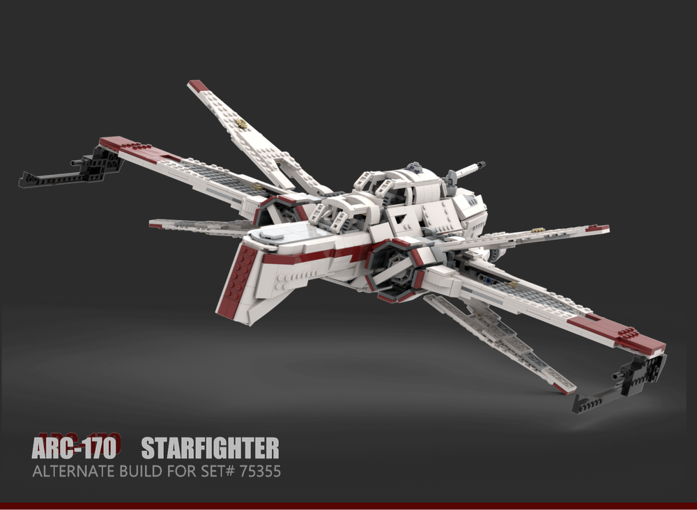 Lego ARC-170 Starfighter - 75355 B-Model