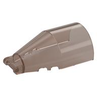 Lego Windscreen 7 x 4 x 2 Round with Handle / Trans-Brown