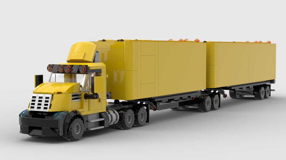 Lego B Double Trailer