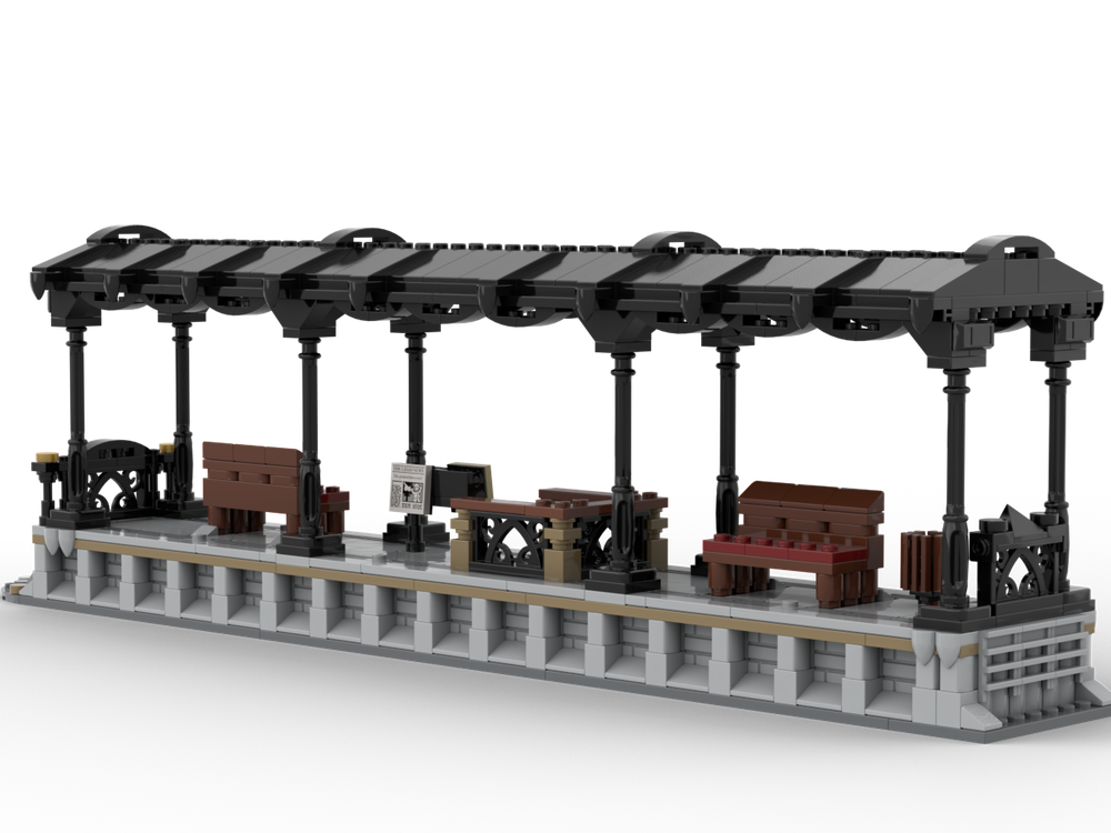 Lego Railway platform