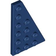 Lego Wedge Plate 6 x 4 Right / Dark Blue