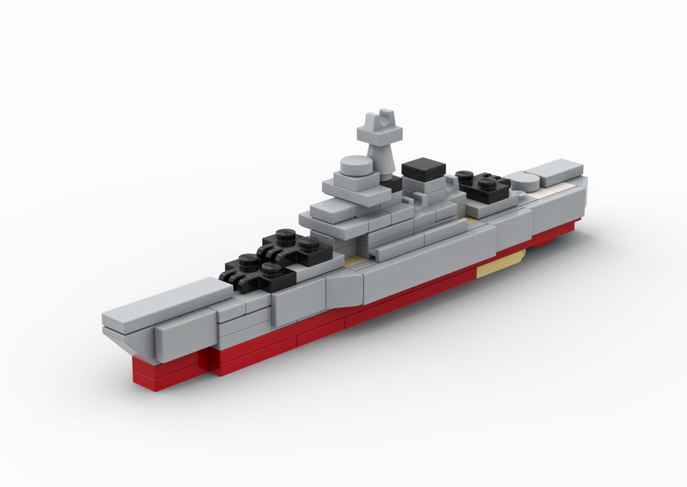 Lego USS Missouri Battleship