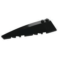 Lego Brick Wedged, Curved 10 x 3 Left / Black