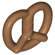 Lego Food Pretzel / Medium Nougat