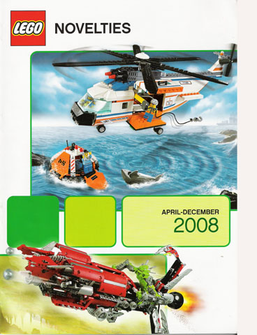 Lego 2008 Dealer Large UK Novelties April - December (4533270-AEM)