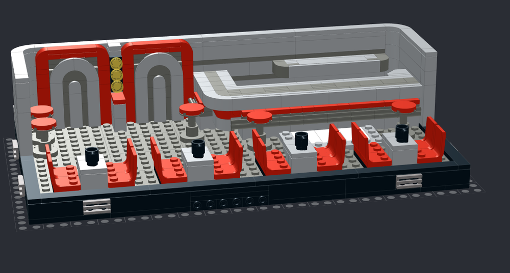 Lego Dexter Diner Diorama