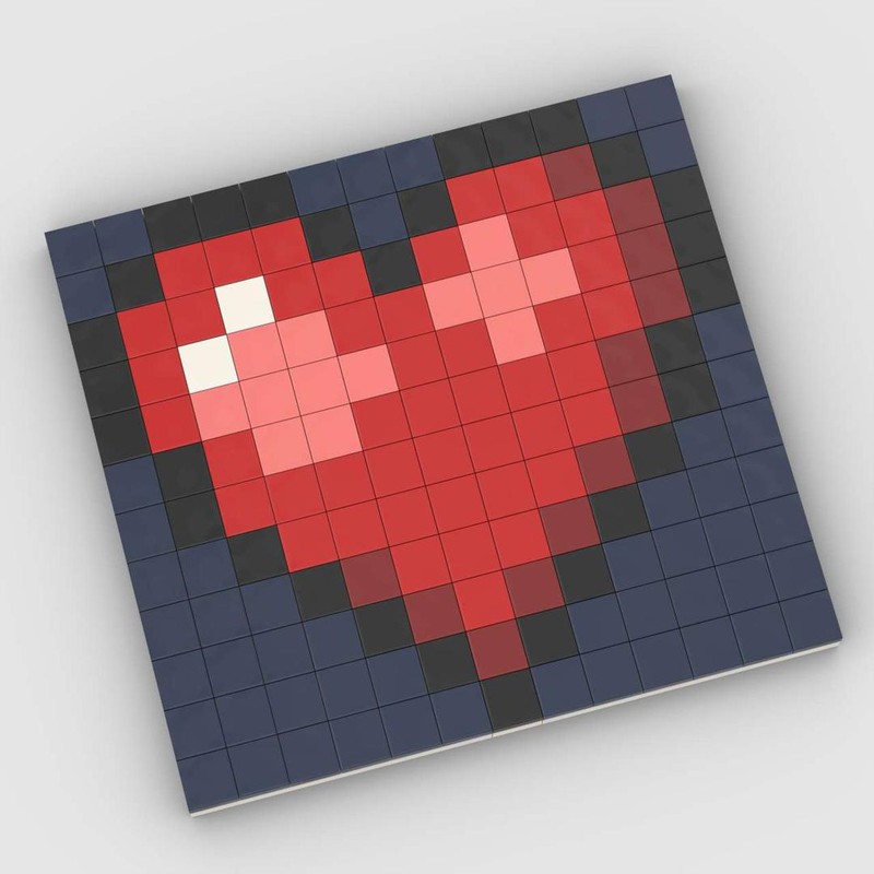 Lego Mosaic-heart