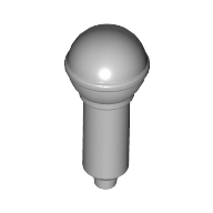 Lego Musical Instrument Microphone [Plain] / Light Bluish Gray