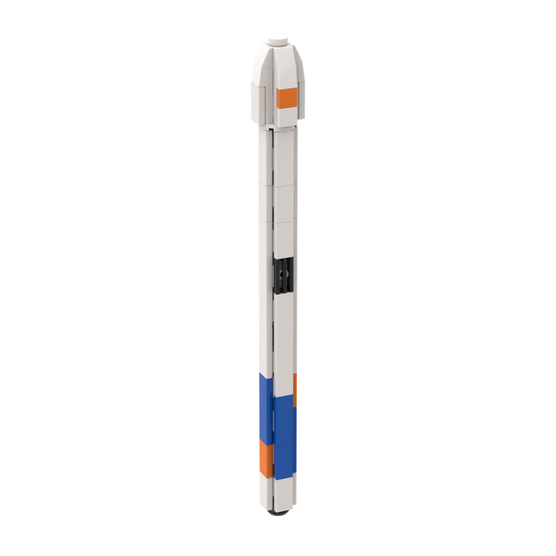 Lego Vikram 2 (1:110 scale - as Saturn V)