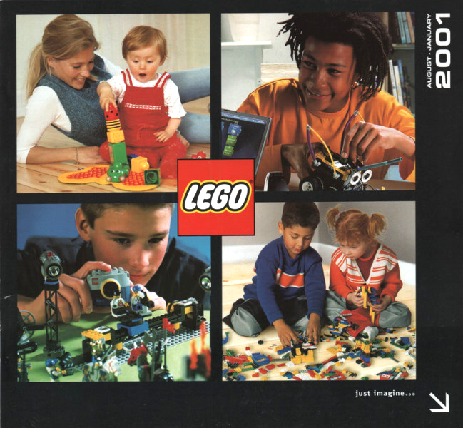 Lego 2001 Large Swedish August - January (433.0656-S)