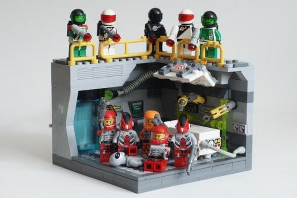 Lego Alien Captured