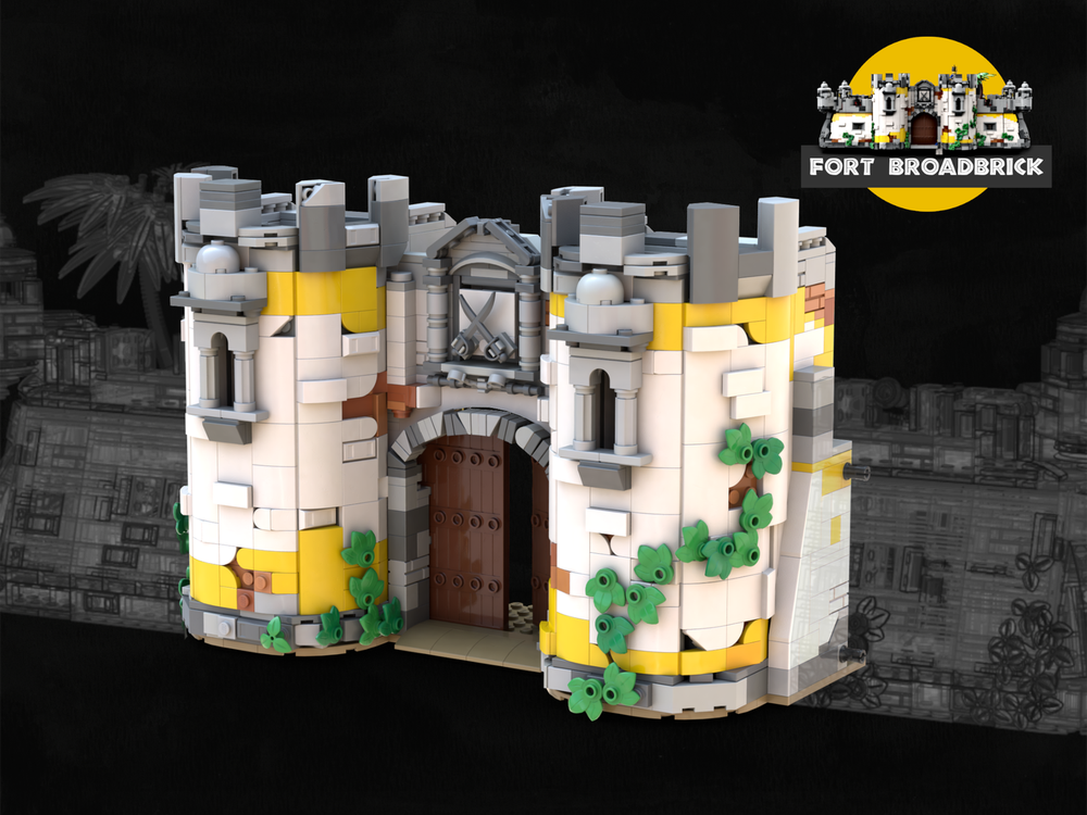 Lego Gatehouse - Fort Broadbrick