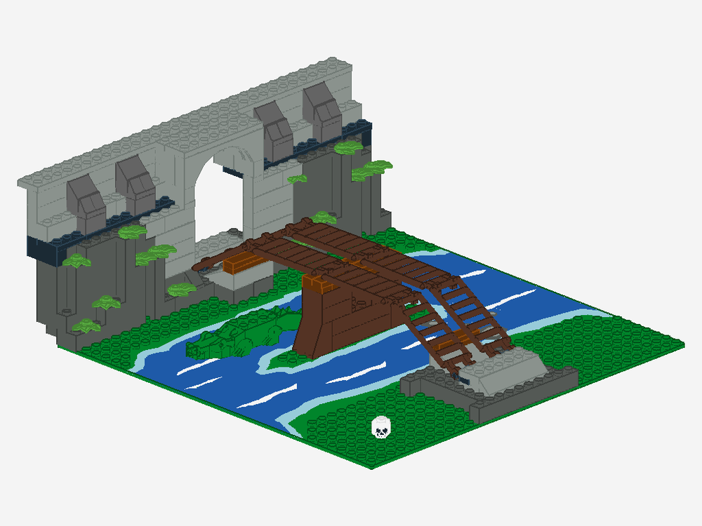 Lego Rocky River Crossing