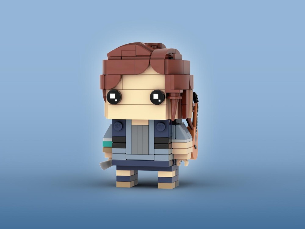 Lego Ellie Brickheadz LEGO MOC - Naughty Dog The Last of Us Part 2