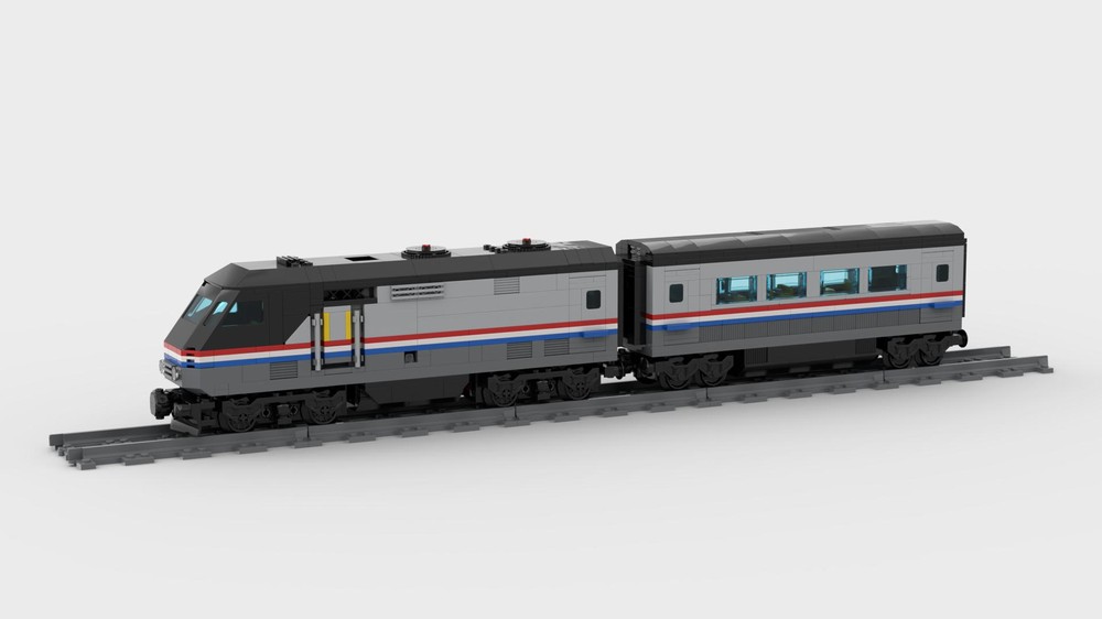 Lego Passenger Train ~ Metroliner Train