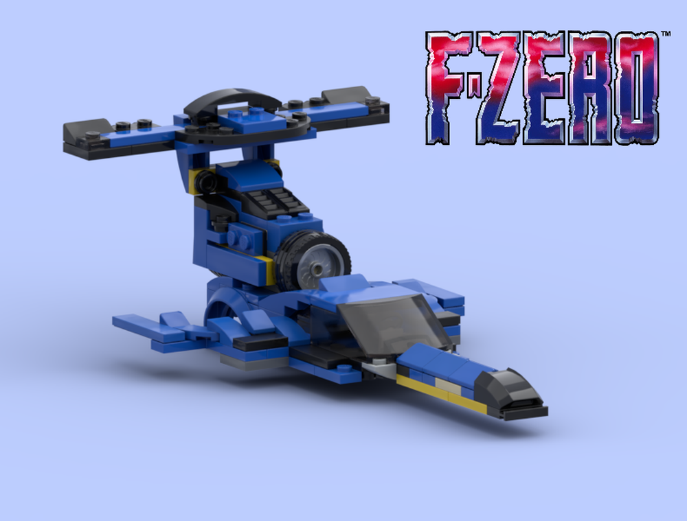 Lego Blue Scorpion Jet