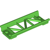Lego Vehicle Track, Roller Coaster Straight 8L / Bright Green