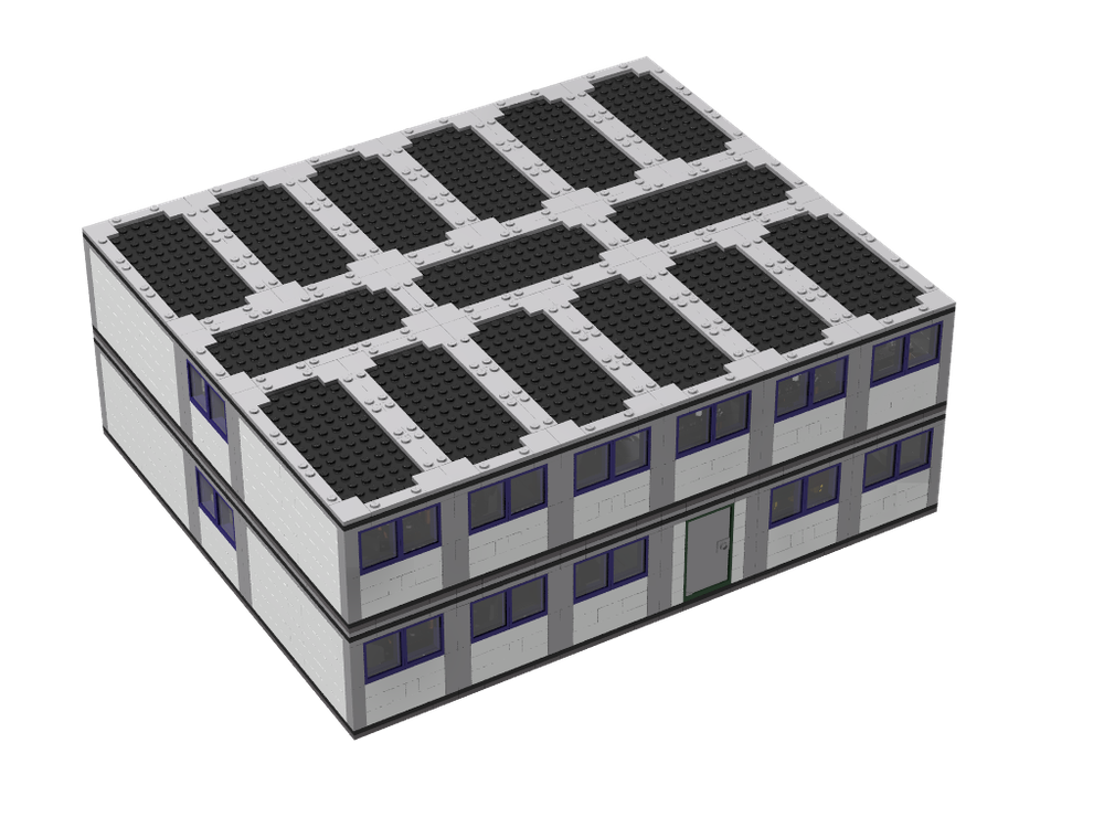 Lego Bürocontainerkomplex / Office Container Building