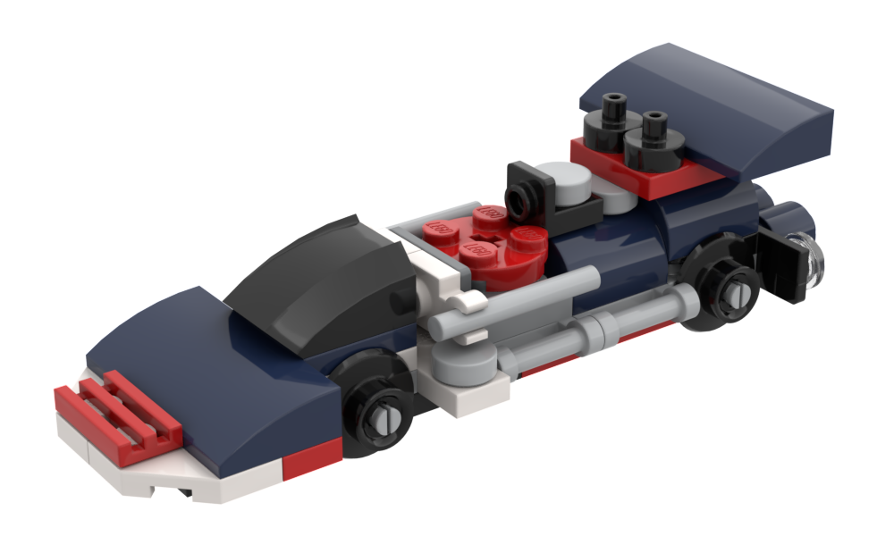 Lego Penguin's F1 car