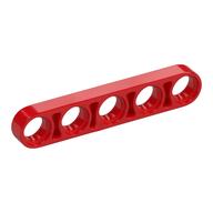 Lego Technic Beam 1 x 5 Thin / Red