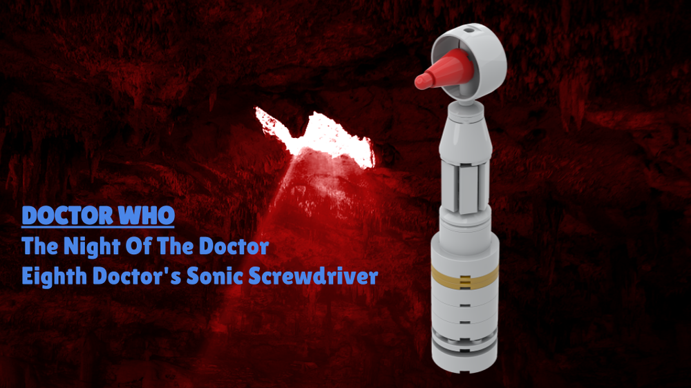 Lego Eighth Doctor's Last Sonic Screwdriver