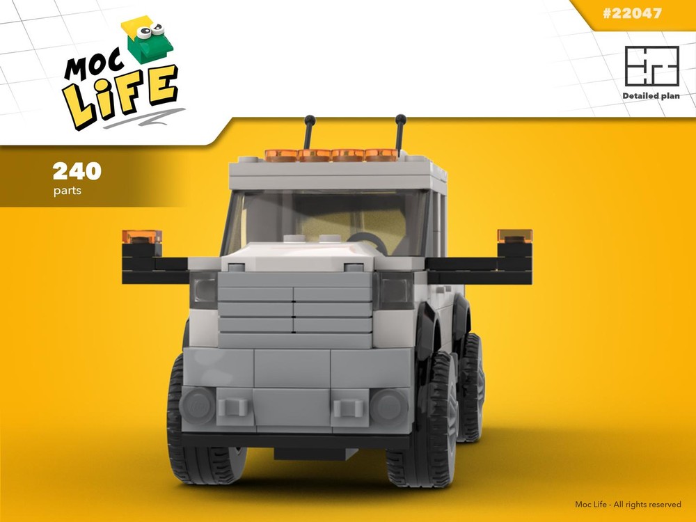 Lego Ram 2500 quad cab small bed