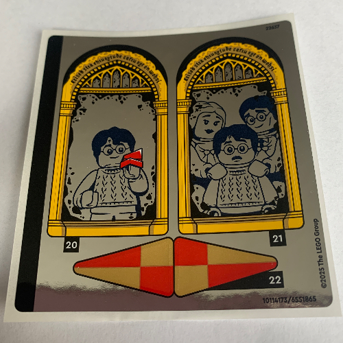 Lego Sticker Sheet 1 for Set 76454-1