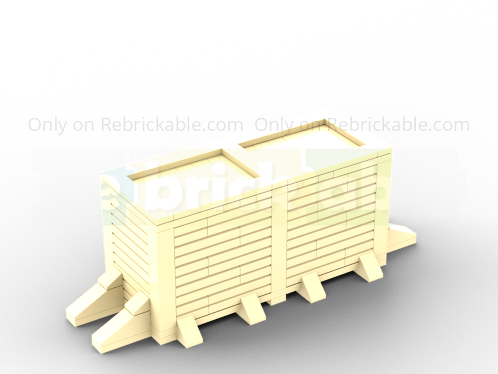 Lego big wooden box as cargo for SSyms