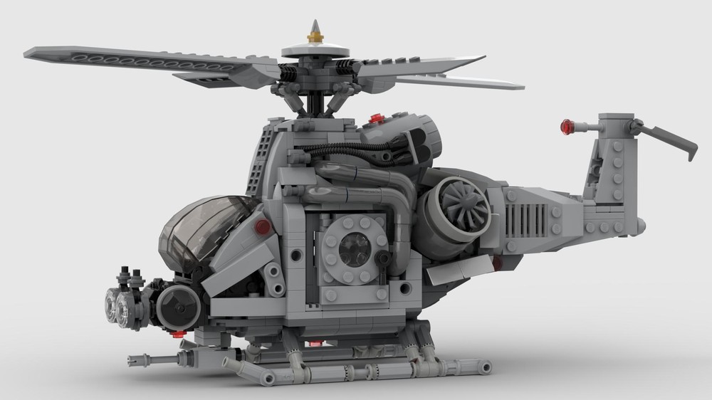 Lego Shinra B1-Alpha Helicopter