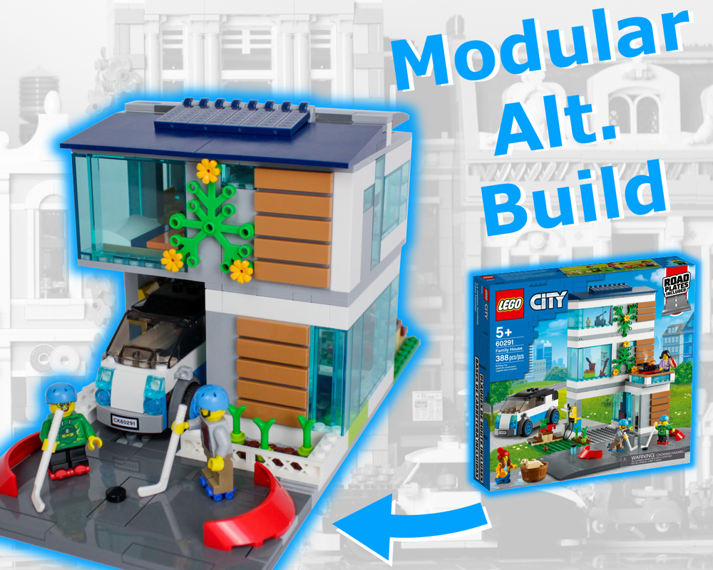 Lego Family House Modular Alt Build