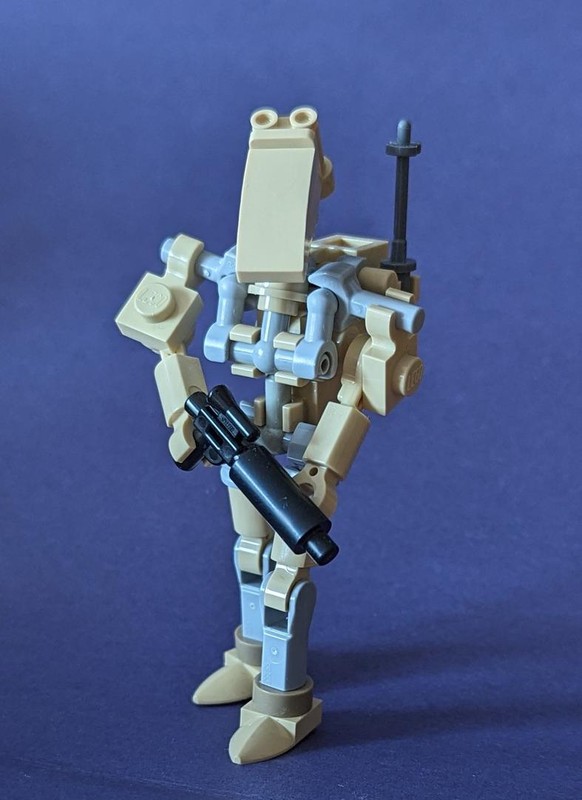 Lego UCS Gunship scale B1 Battle Droid Midifigure