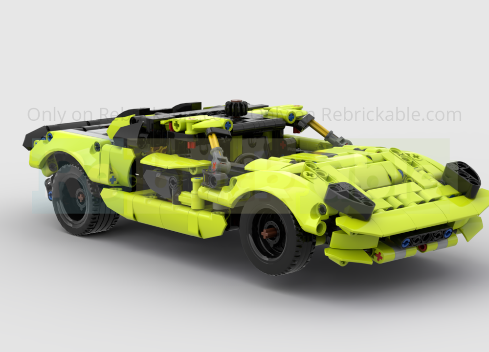Lego ford gt40 lime
