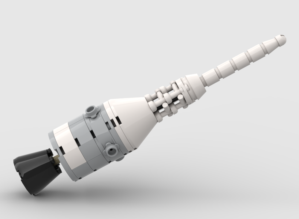 Lego Saturn V Command Service Module Upgrade