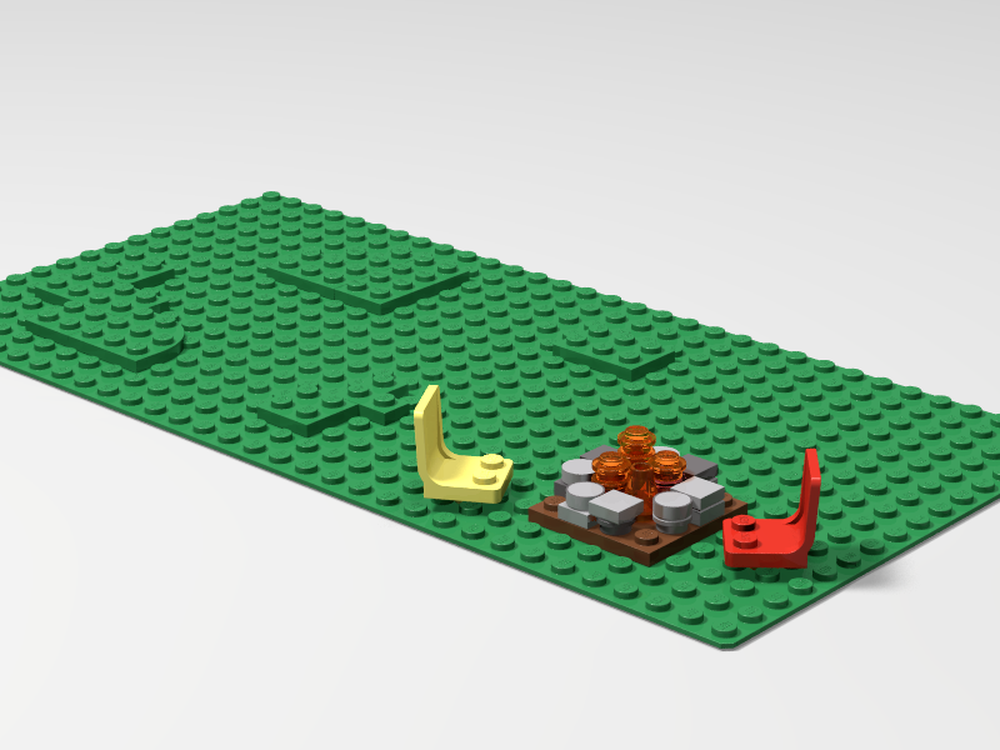 Lego Stand for SUV Camping Trip