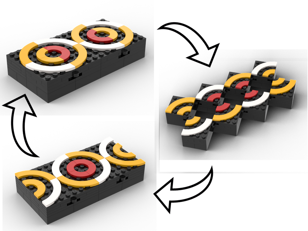 Lego Hinged Patterns