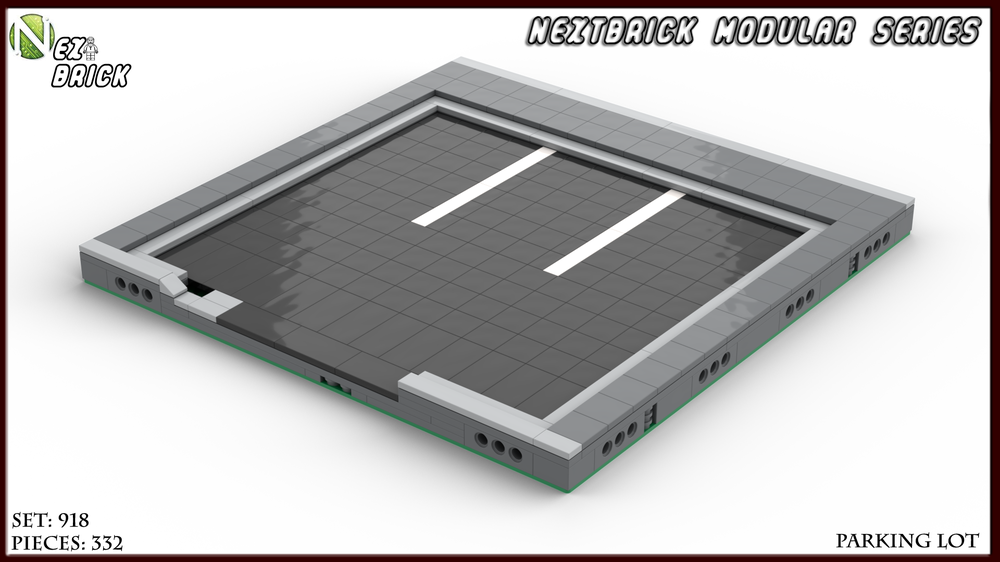 Lego NEXTBrick System Parking Lot