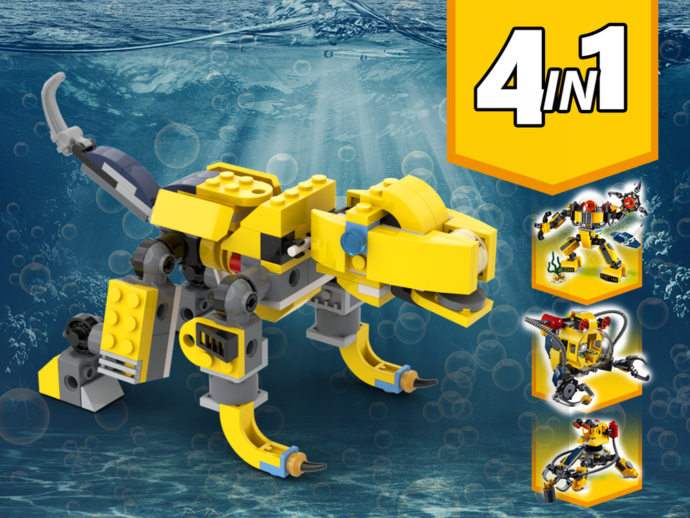 Lego 31090 Tiger Alternative Build