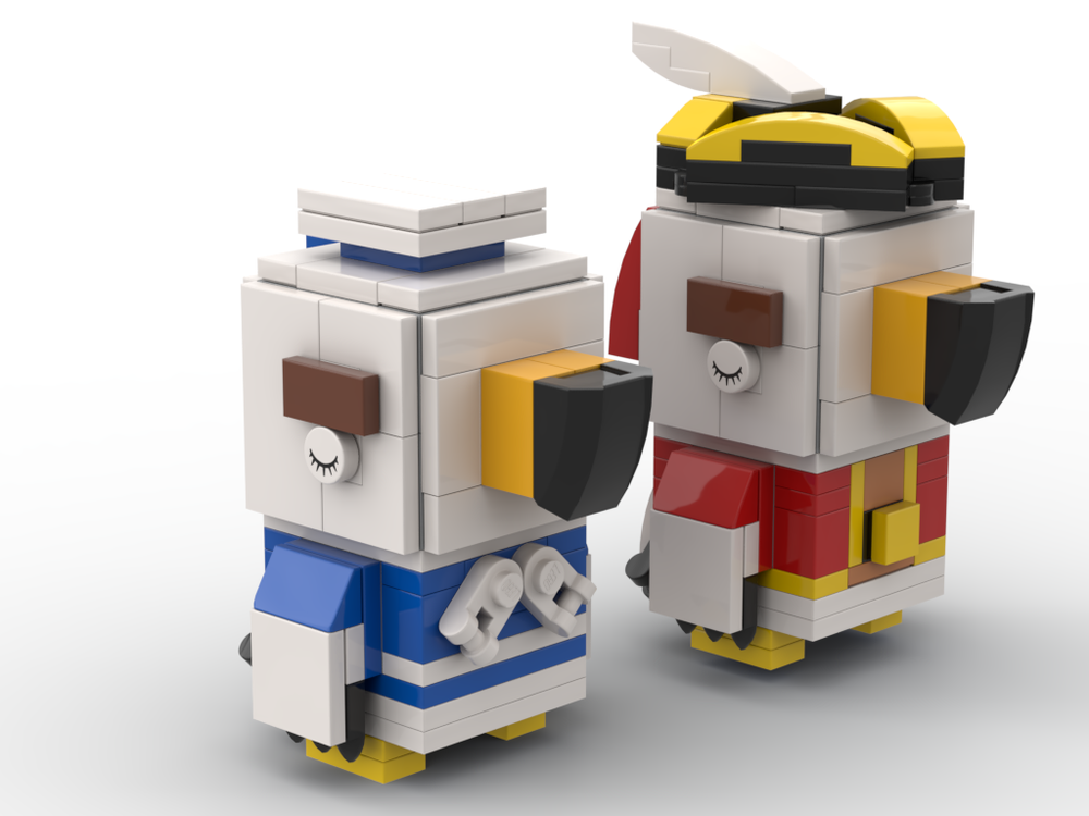 Lego AC004 - Gulliver & Gullivarrr