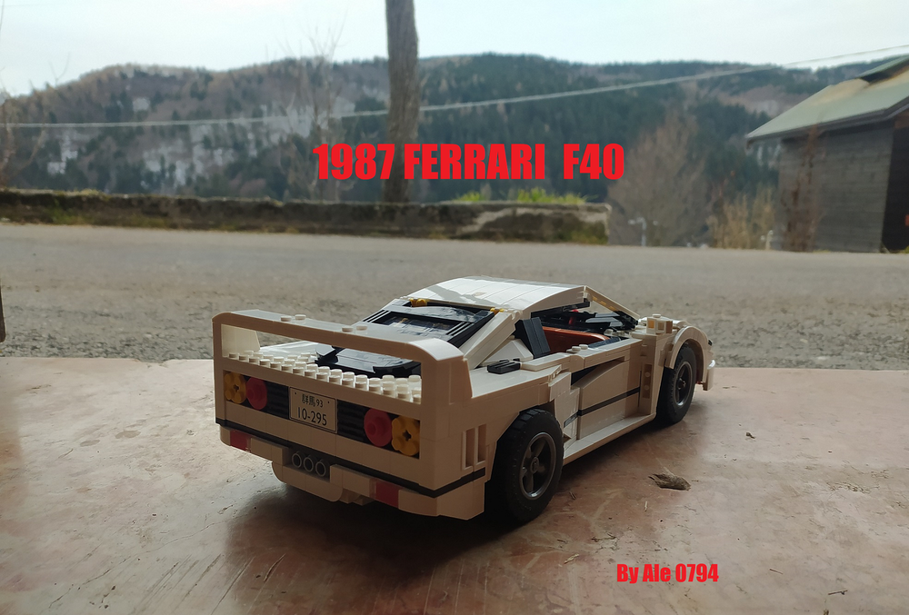 Lego 10295 -Ferrari F40