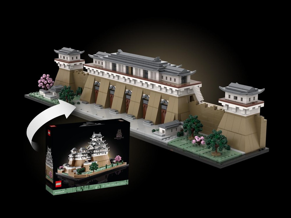 Lego Chang'an Mingde Gate from Himeji Castle 21060